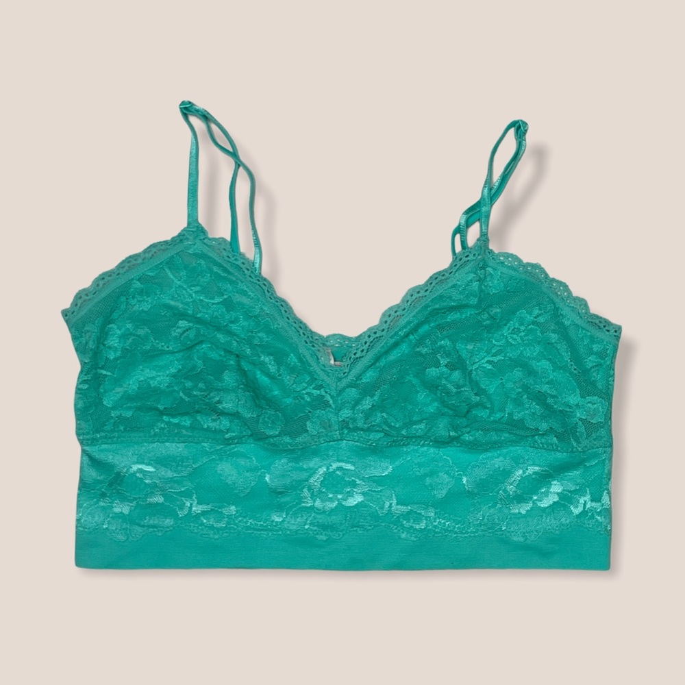 Victoria Secret Green Lace Bralette